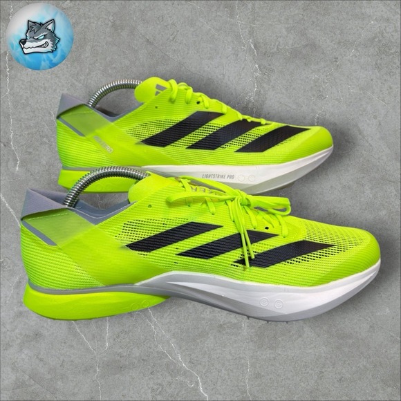 Adidas Adizero Avanti Track & Field Spikes Lucid Lemon Men\'s Size 11.5 IG1989 main image 4